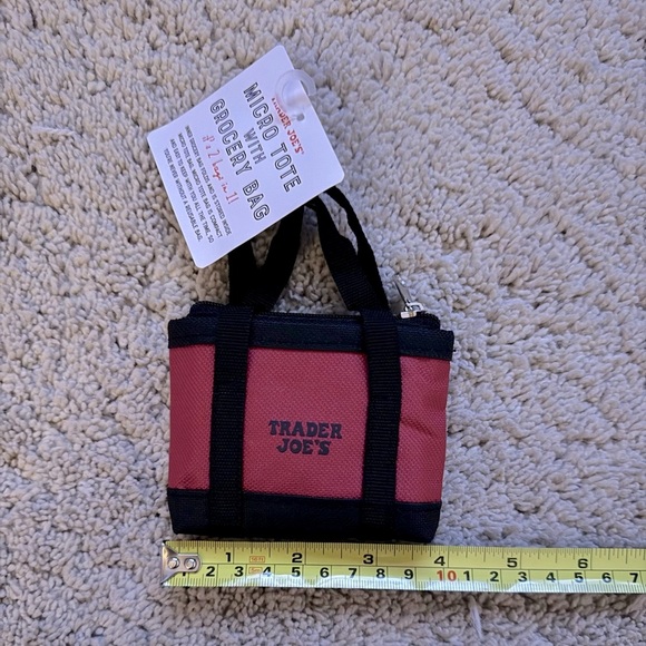 Trader Joe’s 2 Micro Tote Bags with Grocery Bag Inside - Picture 5 of 7